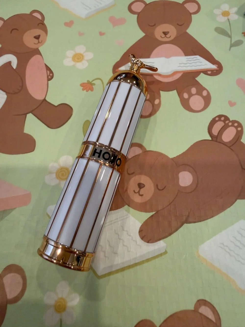 Red Lipstick in Birdcage Inspired Packaging